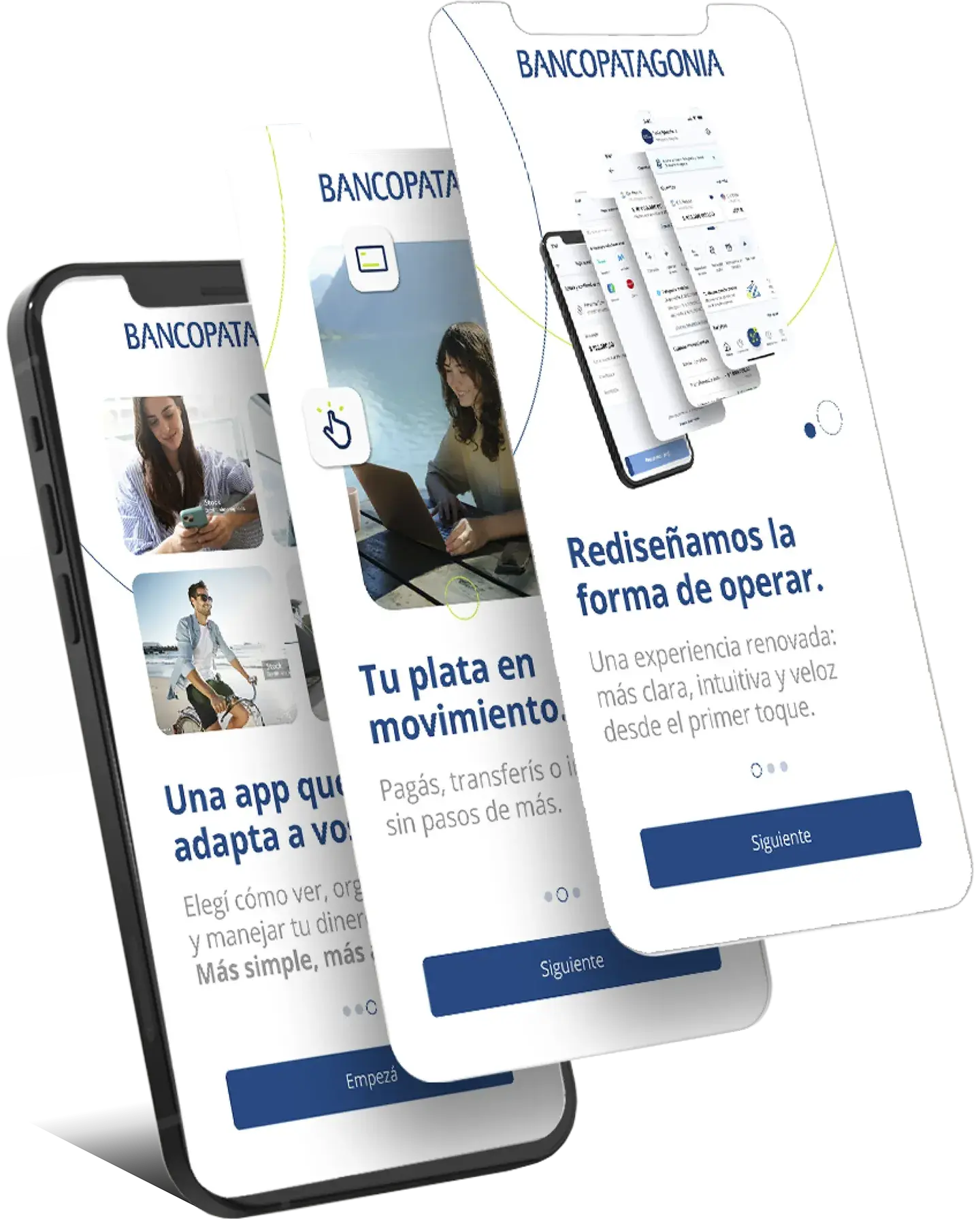Renovamos nuestra app y homebanking con una navegación más clara, procesos más cortos y un diseño más vos