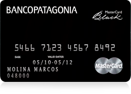 TARJETA PERSONAL MASTERCARD BLACK